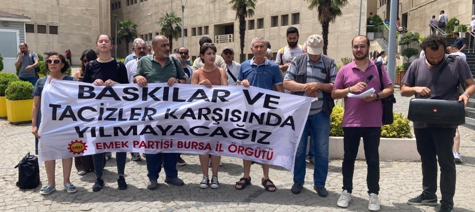 Bursa’da Emek Gençliği üyelerine yönelik polis baskısı hakkında suç duyurusu
