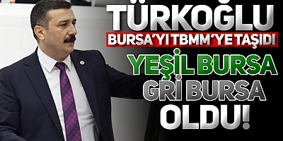 Selçuk Türkoğlu Bursa'yı TBMM'ye taşıdı!